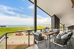 Balkon - Ferienwohnung TheViewA13 Küstenkoje Dagebüll - Top-Hundeurlaub