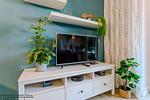 Wohnzimmer - FeWo Die Muschel - Schillig - Top-Hundeurlaub