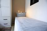 Schlafzimmer - FeWo Die Muschel - Schillig - Top-Hundeurlaub