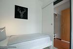 Schlafzimmer - FeWo Die Muschel - Schillig - Top-Hundeurlaub