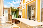 Terrasse - Uns Strandhus Whg. Captains Lounge - Top-Hundeurlaub