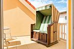 Terrasse - Uns Strandhus Whg. Captains Lounge - Top-Hundeurlaub