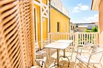 Terrasse - Uns Strandhus Whg. Captains Lounge - Top-Hundeurlaub