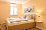 Schlafzimmer - Uns Strandhus Whg. Captains Lounge - Top-Hundeurlaub