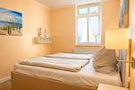 Schlafzimmer - Uns Strandhus Whg. Captains Lounge - Top-Hundeurlaub