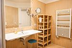 Badezimmer - Uns Strandhus Whg. Captains Lounge - Top-Hundeurlaub
