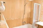 Badezimmer - Uns Strandhus Whg. Captains Lounge - Top-Hundeurlaub