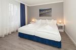Schlafzimmer mit Doppelbett - Seehof 214 - Top-Hundeurlaub