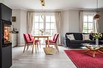 Wohnzimmer - Ferienhaus Seeadler 7 - Top-Hundeurlaub