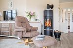 Kamin-/Ofen - Ferienhaus Haubenlerche 25 - Top-Hundeurlaub