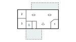 floor-plan - Ferienhaus für 6 Personen (100 m²) in Ebeltoft - Top-Hundeurlaub
