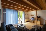 Wohnzimmer - Ferienhaus  Westertill 33 - Top-Hundeurlaub