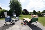 Terrasse - Ferienhaus  Nordertill 01 - Top-Hundeurlaub