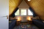 Schlafzimmer - Ferienhaus  Nordertill 01 - Top-Hundeurlaub