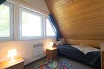 Schlafzimmer - Ferienhaus  Nordertill 01 - Top-Hundeurlaub