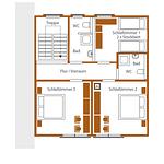 Grundriss 1. Stock - Chalet Huber by Alpenidyll Apartments - Top-Hundeurlaub