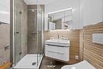 Badezimmer - Ferienwohnung Küstenseeschwalbe 5211 Marina Wendtorf - Top-Hundeurlaub