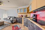 Küche / Küchenzeile - Ferienwohnung Küstenseeschwalbe 5211 Marina Wendtorf - Top-Hundeurlaub