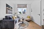 Wohnzimmer - Ferienwohnung Sölring Hideaway Westerland auf Sylt - Top-Hundeurlaub