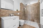 Badezimmer - Ferienwohnung Sölring Hideaway Westerland auf Sylt - Top-Hundeurlaub