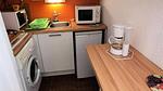 Kitchen - Ferienwohnung für 5 Personen (20 m²) in Leucate - Top-Hundeurlaub