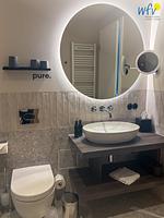 Badezimmer - Ferienwohnung MEERBLICK - Top-Hundeurlaub