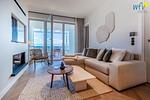 Wohnzimmer - Ferienwohnung MEERBLICK - Top-Hundeurlaub