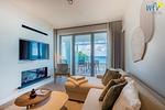 Wohnzimmer - Ferienwohnung MEERBLICK - Top-Hundeurlaub