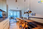 Küche / Küchenzeile - Ferienwohnung MEERBLICK - Top-Hundeurlaub