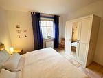 Schlafzimmer - Haus Peildeck Wohnung Erdgeschoss - Top-Hundeurlaub
