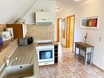 Küche / Küchenzeile - Haus Peildeck Wohnung Obergeshoss - Top-Hundeurlaub