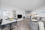 Wohnzimmer - Ferienwohnung "Lieblingsplatz" Marina Wendtorf - Top-Hundeurlaub