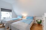 Schlafzimmer - Eiderstedter Nordseedomizil - Top-Hundeurlaub