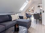 Wohnzimmer - Appartement Küstenloft-SPO - Top-Hundeurlaub