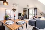 Wohnzimmer - Appartement Küstenloft-SPO - Top-Hundeurlaub
