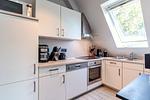 Küche / Küchenzeile - Appartement Küstenloft-SPO - Top-Hundeurlaub