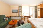 Wohnzimmer - Ferienwohnung Glück - Top-Hundeurlaub