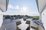 Ferienwohnung Sommerperle Ostseebad Wustrow ZweiWasser Alte Seefahrtschule Große Terrasse für Sonnenstunden - Sommertraum - Top-Hundeurlaub