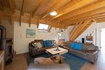 Wohnzimmer - Ferienhaus "Julia" Mellumplate 64 - Top-Hundeurlaub