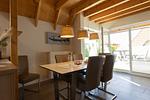 Wohnzimmer - Ferienhaus "Julia" Mellumplate 64 - Top-Hundeurlaub