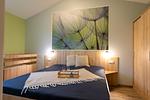 Schlafzimmer - Ferienhaus  Mellumplate 04 - Top-Hundeurlaub