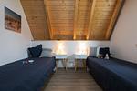Schlafzimmer - Ferienhaus "Glück Auf! I" Mellumplate 25 - Top-Hundeurlaub