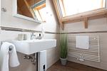 Badezimmer - Ferienhaus "Glück Auf! I" Mellumplate 25 - Top-Hundeurlaub
