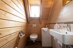 Gäste-WC - Ferienhaus "Glück Auf! I" Mellumplate 25 - Top-Hundeurlaub