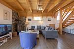 Wohnzimmer - Ferienhaus  Mellumplate 37 - Top-Hundeurlaub