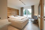 Schlafzimmer - Dorumer Sielhuus 17 - Top-Hundeurlaub