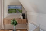 Wohnzimmer - Ferienwohnung | Nordseeperle | Pellworm - Top-Hundeurlaub