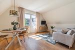Wohnzimmer - Ferienwohnung | Nordseeperle | Pellworm - Top-Hundeurlaub