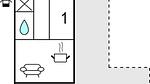 floor-plan - Ferienhaus für 4 Personen (95 m²) in Leende - Top-Hundeurlaub