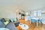 Wohnzimmer - Ferienhaus  54 Grad Ost (19) - Top-Hundeurlaub
